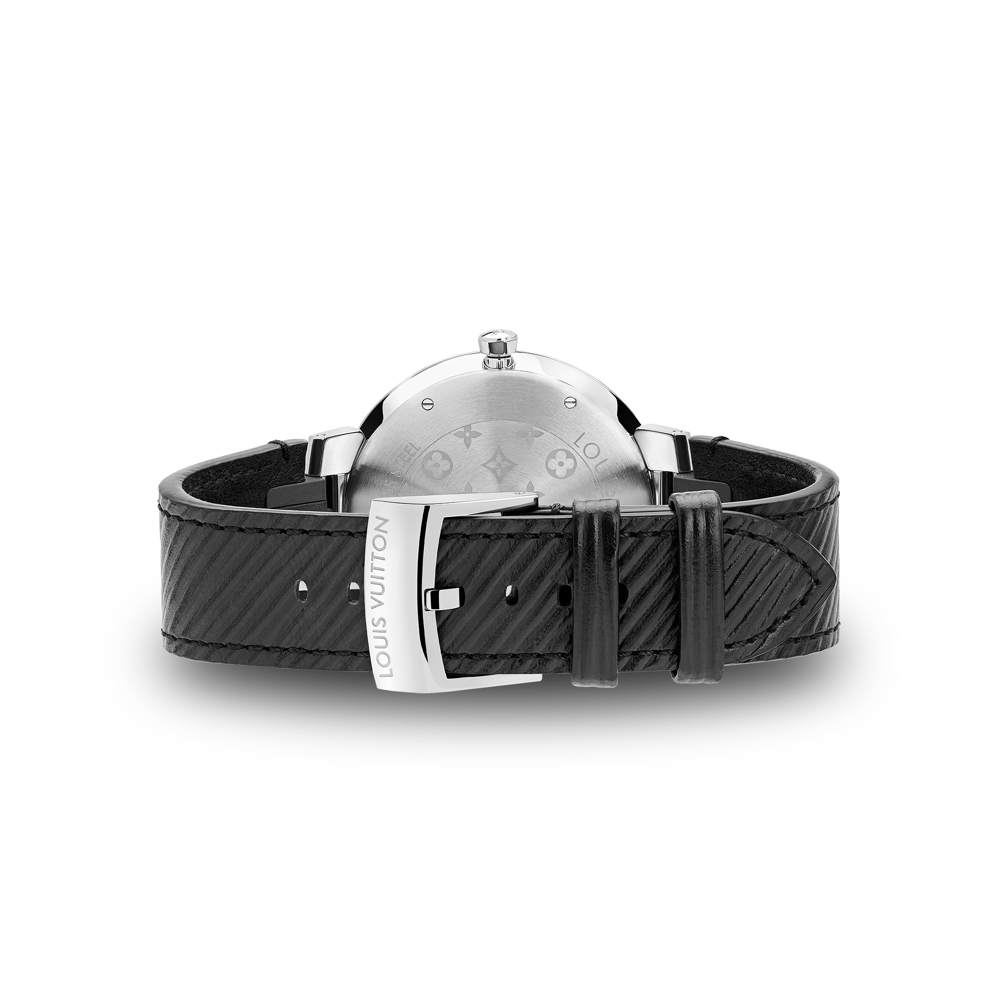 Tambour Slim Monogram - 石英機芯、39毫米及精鋼- 名牌腕錶總覽 Tambour Slim Monogram - 石英機芯、39毫米及精鋼- 名牌腕錶總覽